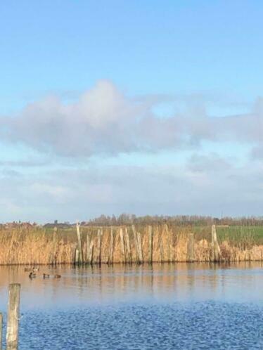 Vila Waterchalet Number 6 Recreationpark Yn'E Lijte Grou Met Ligplaats Boot Exteriér fotografie